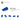 4597338-ROOF TILE W. LATTICE 1X2X2/3-Bright Blue