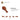 6360331-TURKEY, DRUMSTICK-Dark Orange