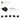 281726-TECHNIC DOUB. BEARING PL. 2X2-Black