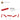 300821-BRICK 1X8-Bright Red