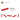 300821-BRICK 1X8-Bright Red