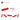 300921-BRICK 1X6-Bright Red