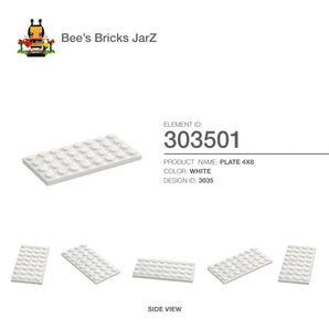 303501-PLATE 4X8-White