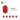 306221-ROUND BRICK 1X1-Bright Red