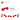 365921-BRICK W. BOW 1X4-Bright Red
