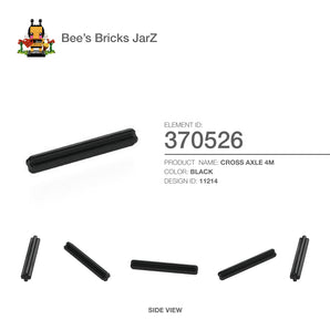 370526-CROSS AXLE 4M-Black