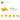 374724-ROOF TILE 2X3/25° INV.-Bright Yellow