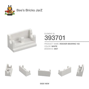 393701-ROCKER BEARING 1X2-White