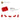 393721-ROCKER BEARING 1X2-ฺBright Red