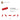 4142865-2M CROSS AXLE W. GROOVE-Bright Red