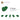 4142989-ROOF TILE 1X2 INV.-Dark Green
