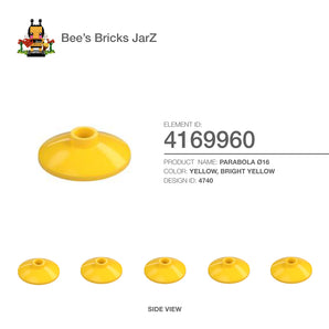 4169960-PARABOLA Ø16-Bright Yellow