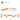 4173332-PLATE 1X6-Bright Orange