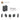 4210978-BRICK 1X2X2-Dark Stone Grey