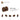 4211252-TECHNIC BRICK 1X2, Ø4.9-Reddish Brown