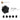 4214559-BRICK 1X1 W. 2 KNOBS-Black