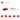 4226876-PLATE 1X2 W. STICK 3.18- Bright Red