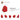 4251818-ROOF TILE 2X2X2/65 DEG.-Bright Red
