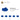 4278276-SLIDE SHOE ROUND 2X2-Bright Blue