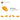 4282860-PLATE 1X1 W/TOOTH-Flame Yellowish Orange
