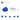 4504380-ROOF TILE 1X1X2/3, ABS-Bright Blue
