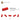 4513174-CROSS AXLE, EXTENSION, 2M-Bright Red