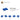 4514398-PLATE 1X2 W. STICK 3.18-Bright Blue