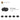 4515350-PLATE 4X4 ROUND W. SNAP-Black