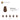 4529242-NOSE CONE SMALL 1X1-Reddish Brown