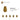 4529247-NOSE CONE SMALL 1X1-Warm Gold