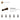 4538950-STICK Ø3.2 2MM W/KNOB AND TUBE-Dark Brown
