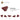 4539064-CORNER PLATE 45 DEG. 3X3-New Dark Red