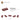 4539090-FLAT TILE 1X2-Dark Red