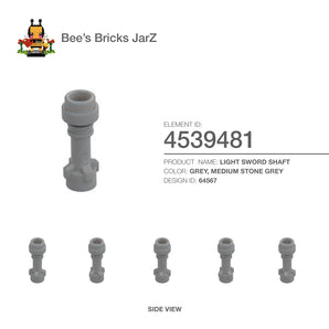4539481-LIGHT SWORD SHAFT-Medium Stone Grey