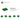4542391-PLATE 1X2 W. STICK-Dark Green