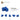 4558606-BRICK CORNER 1X2X2-Bright Blue