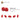4567445-BRICK 2X2W.INSIDE AND OUTS.BOW-Bright Red