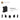 4593678-WALL ELEMENT 1X2X2-Black