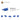 4609454-PLATE 2X4X18°-Bright Blue
