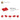 4612575-PLATE 1X2 WITH SLIDE-Bright Red