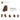 4629736-ROOF TILE 2X1X2-Reddish Brown