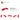 4633914-PLATE W. BOW 1X4X2/3-Bright Red