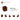 4645400-WALL CORNER 1X1X1-Reddish Brown