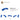 4649773-PLATE W. BOW 1X4X2/3-Bright Blue