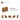 4651231-PALISADE BRICK 1X2-Medium Nougat