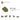 6016468-ROOF TILE 1 X 2 X 2/3, ABS-Olive Green