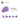 6022005-ROOF TILE 1X2/45°-Medium Lavender