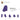 6022070-ROOF TILE 2X1X2-Medium Lilac