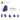 6022070-ROOF TILE 2X1X2-Medium Lilac