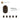 6022105-ROUND BRICK 1X1-Dark Brown